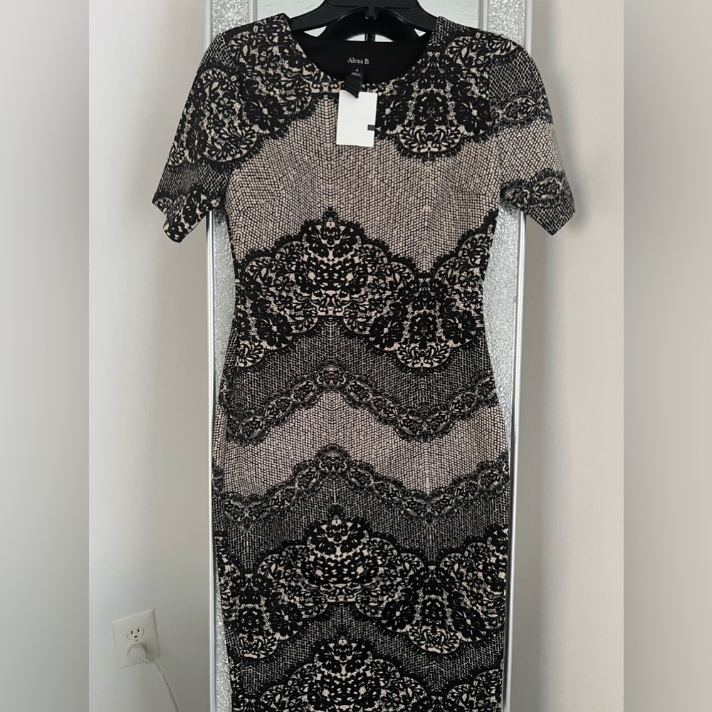 Alexa B midi dress size 4